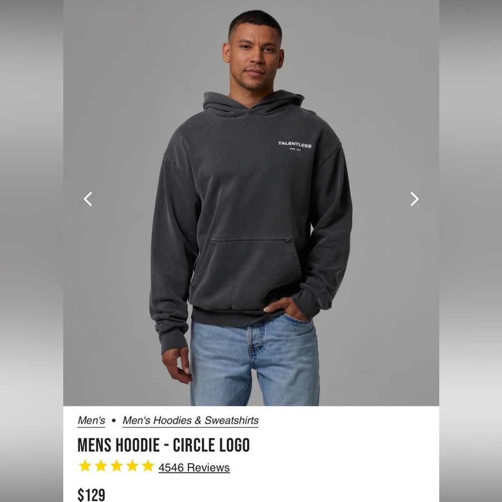 Talentless Men’s Hoodie